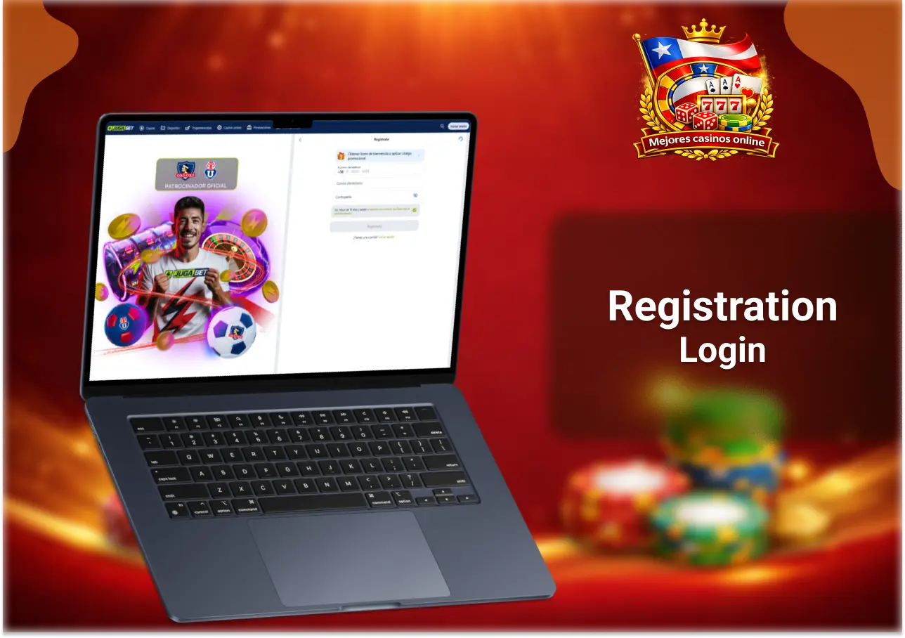 Registro e inicio de sesión en JugaBet Chile con proceso rápido y acceso seguro al casino online
